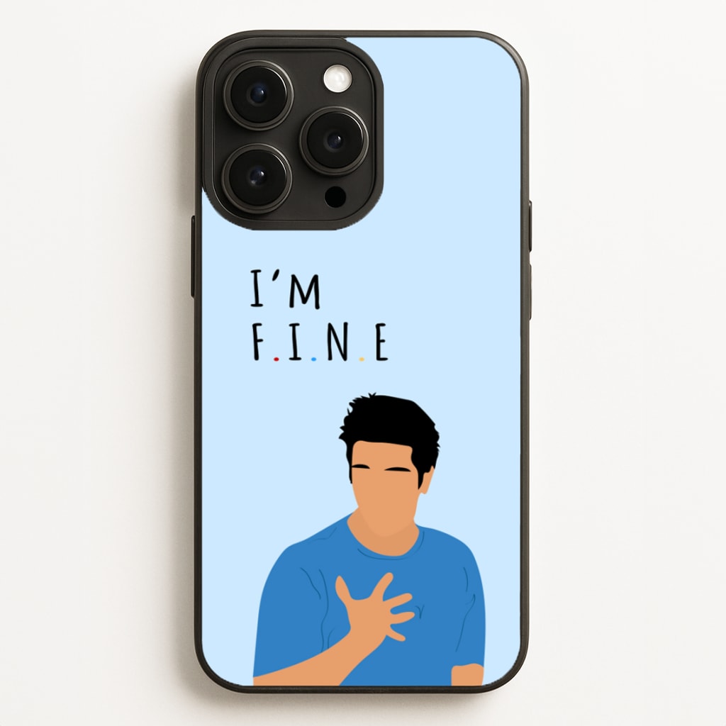 I'm Fine - Friends Phone Case for iPhone 12 Pro Max