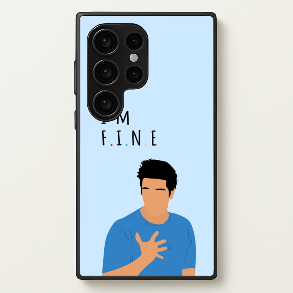 I'm Fine - Friends Phone Case for Galaxy S24 Ultra