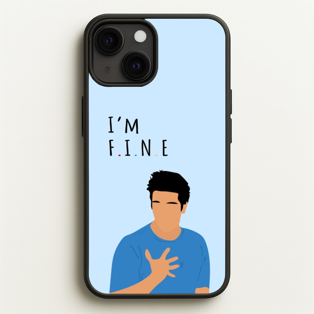 I'm Fine - Friends Phone Case for iPhone 13 Mini