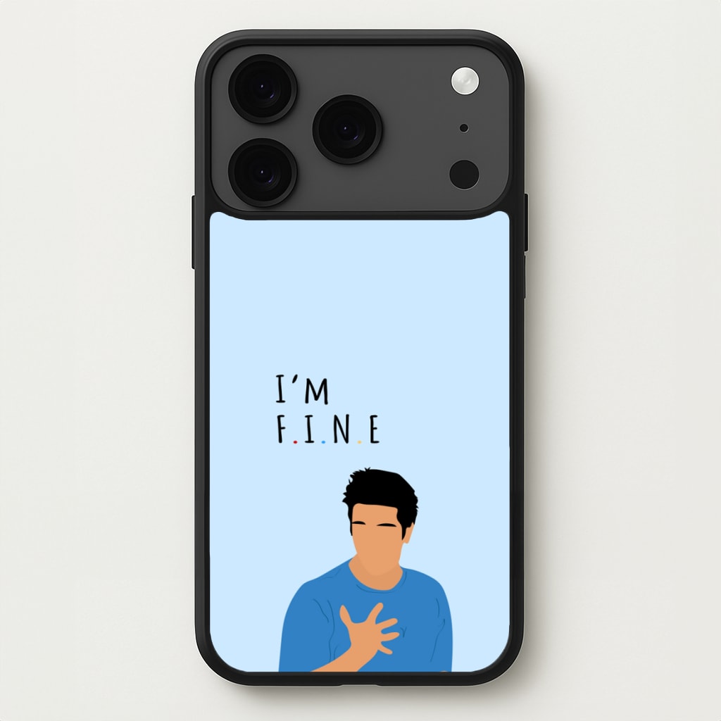 I'm Fine Phone Case for iPhone 17 Pro Max