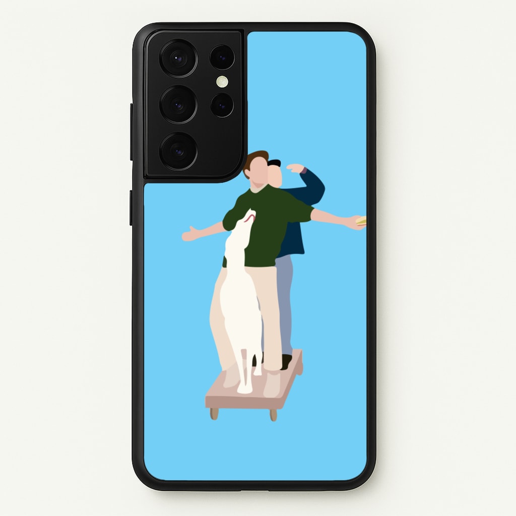Two Men And A Dog - Friends Phone Case for Galaxy S21 Ultra