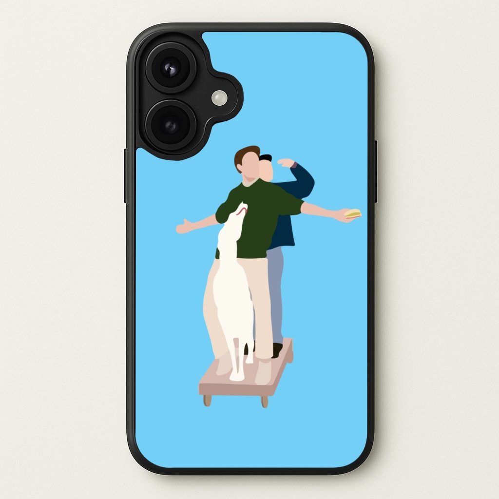 Two Men And A Dog Phone Case for iPhone 17