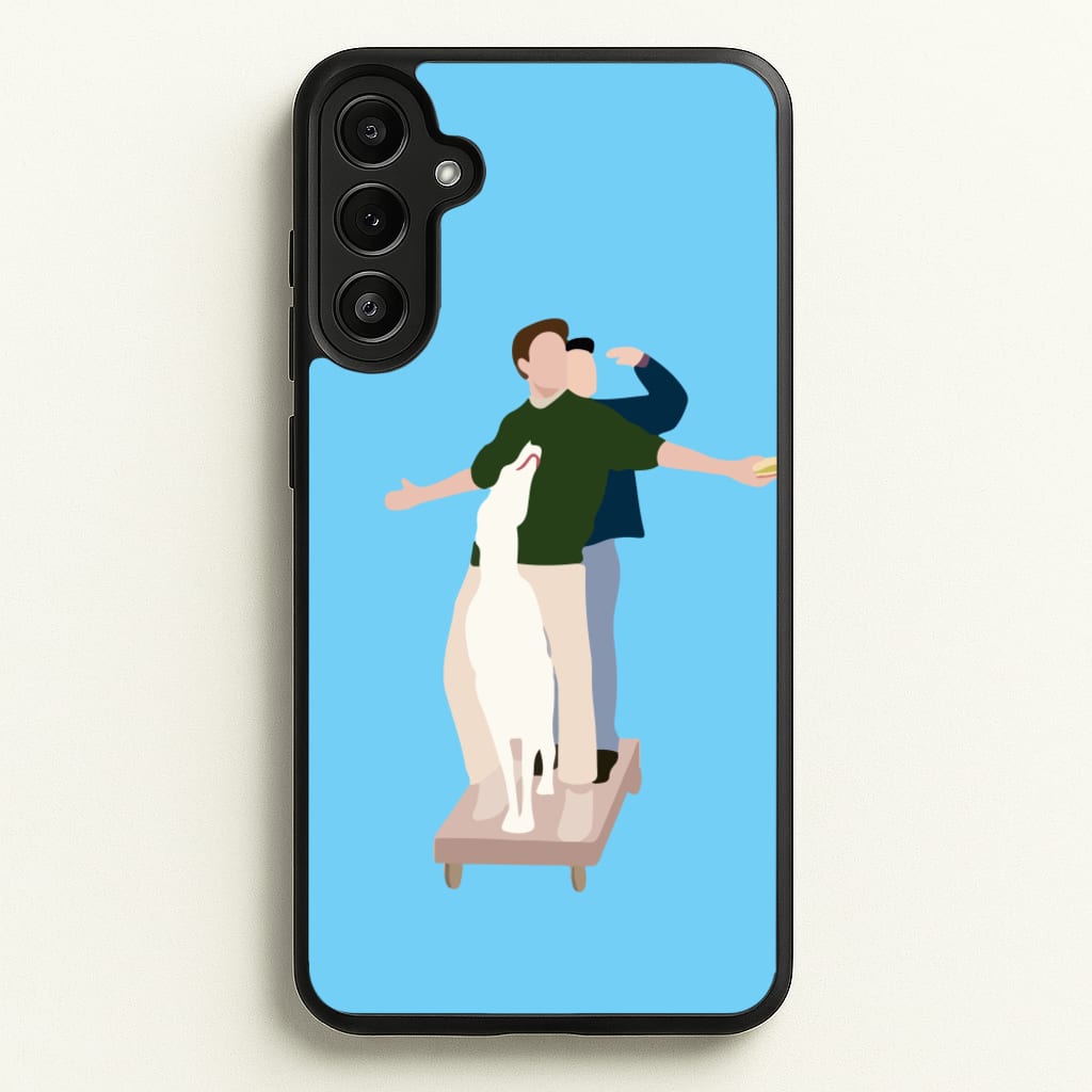 Two Men And A Dog - Friends Phone Case for Galaxy A34