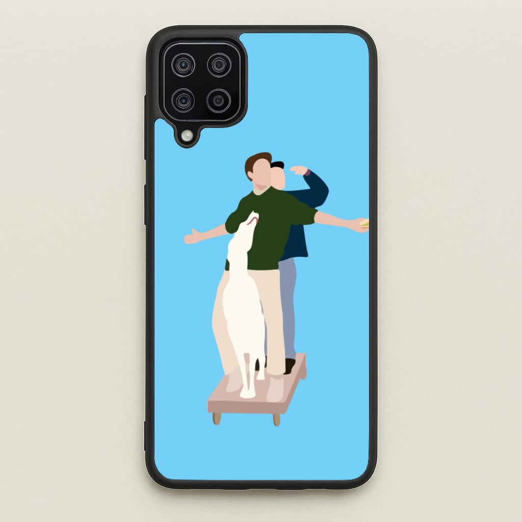 Two Men And A Dog - Friends Phone Case for Galaxy A12