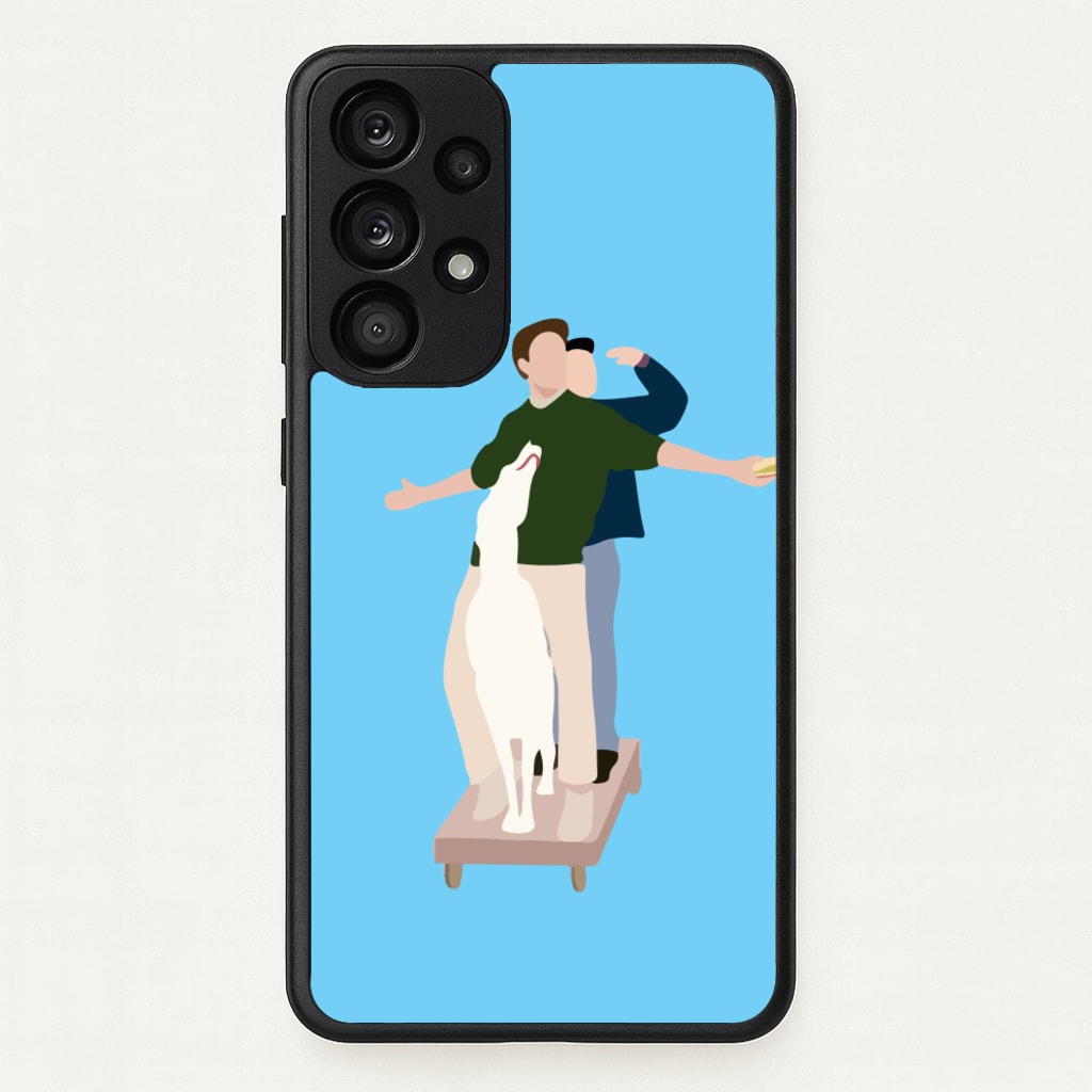 Two Men And A Dog - Friends Phone Case for Galaxy A53