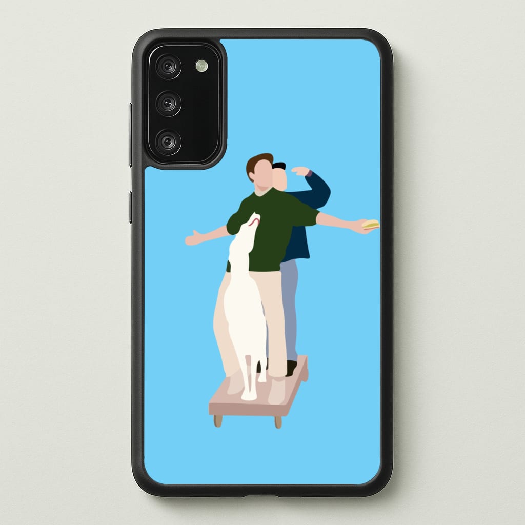 Two Men And A Dog - Friends Phone Case for Galaxy S20FE