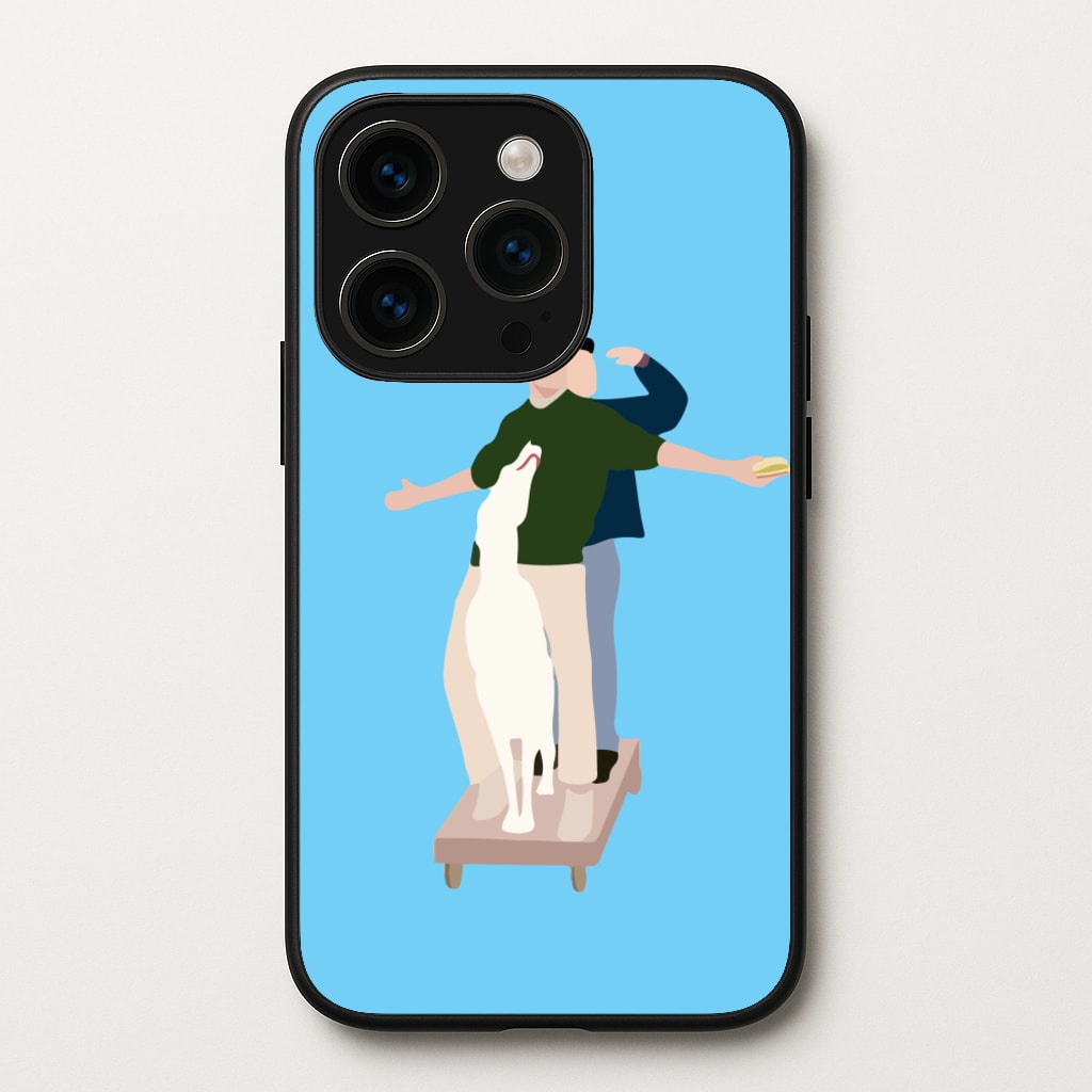 Two Men And A Dog - Friends Phone Case for iPhone 15 Pro