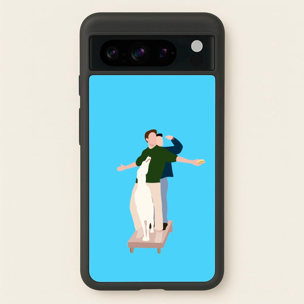 Two Men And A Dog - Friends Phone Case for Google Pixel 8 Pro
