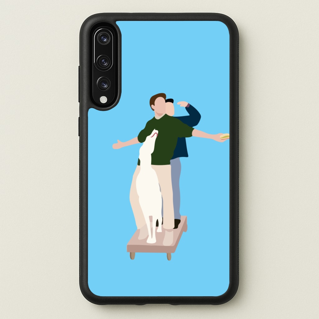 Two Men And A Dog - Friends Phone Case for Huawei P20 Pro