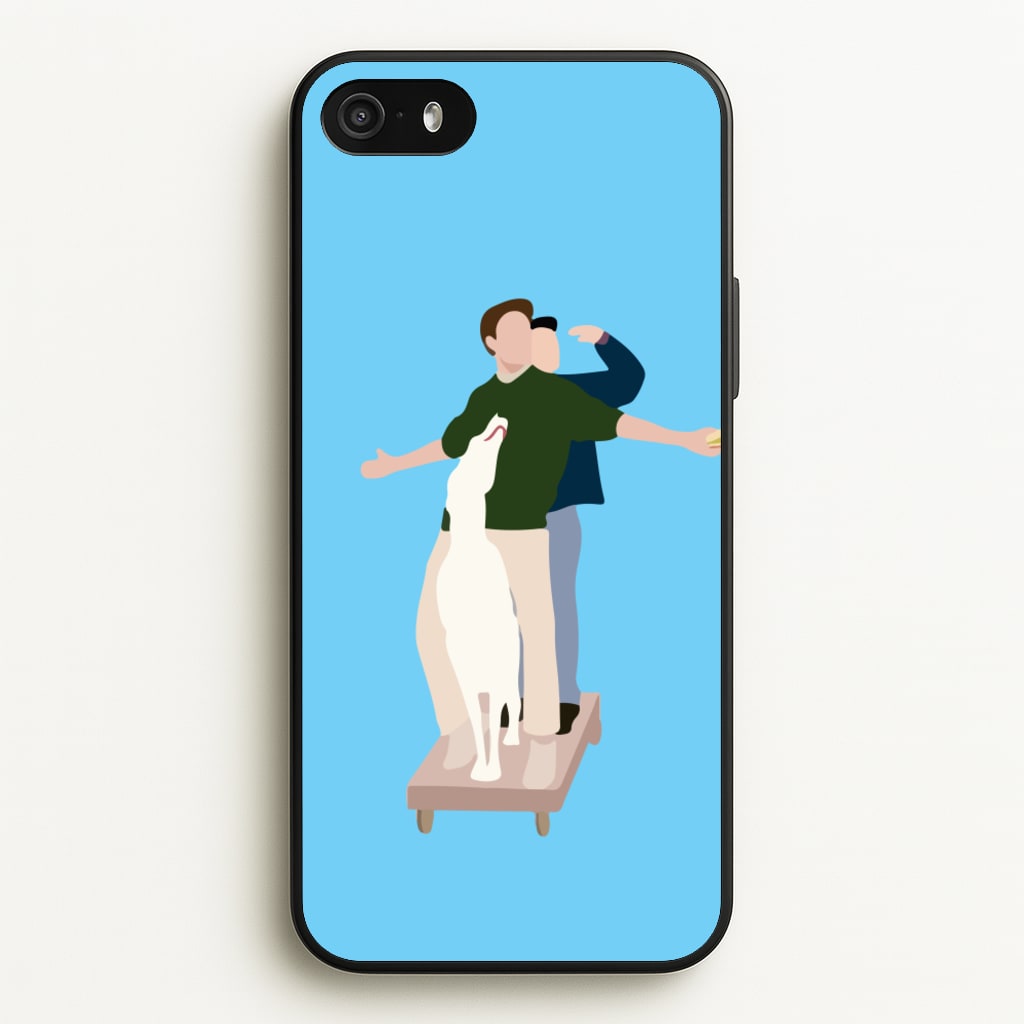 Two Men And A Dog - Friends Phone Case for iPhone 5 / 5s / SE 2016