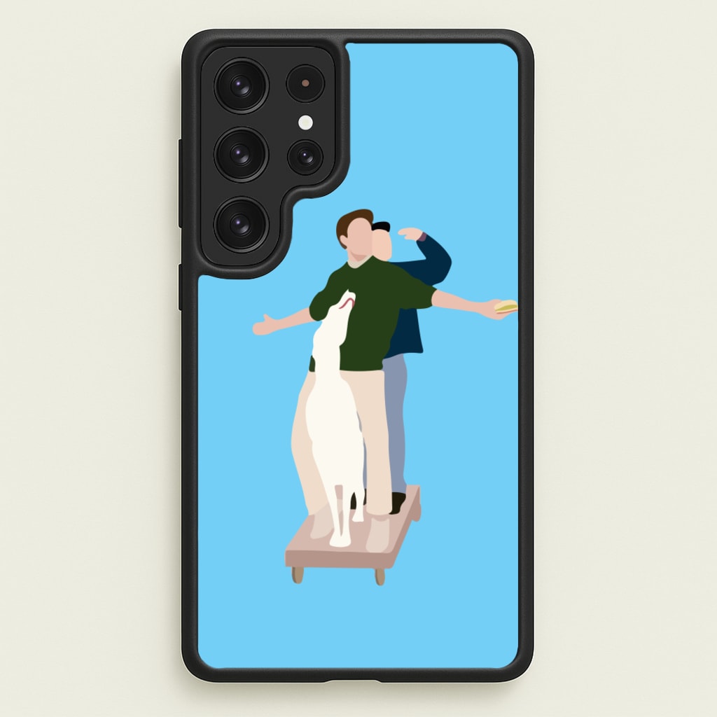 Two Men And A Dog - Friends Phone Case for Galaxy S23 Ultra