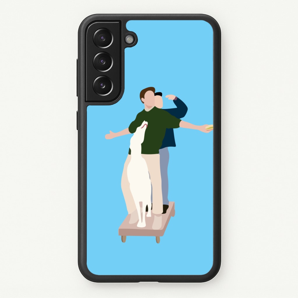 Two Men And A Dog - Friends Phone Case for Galaxy S22