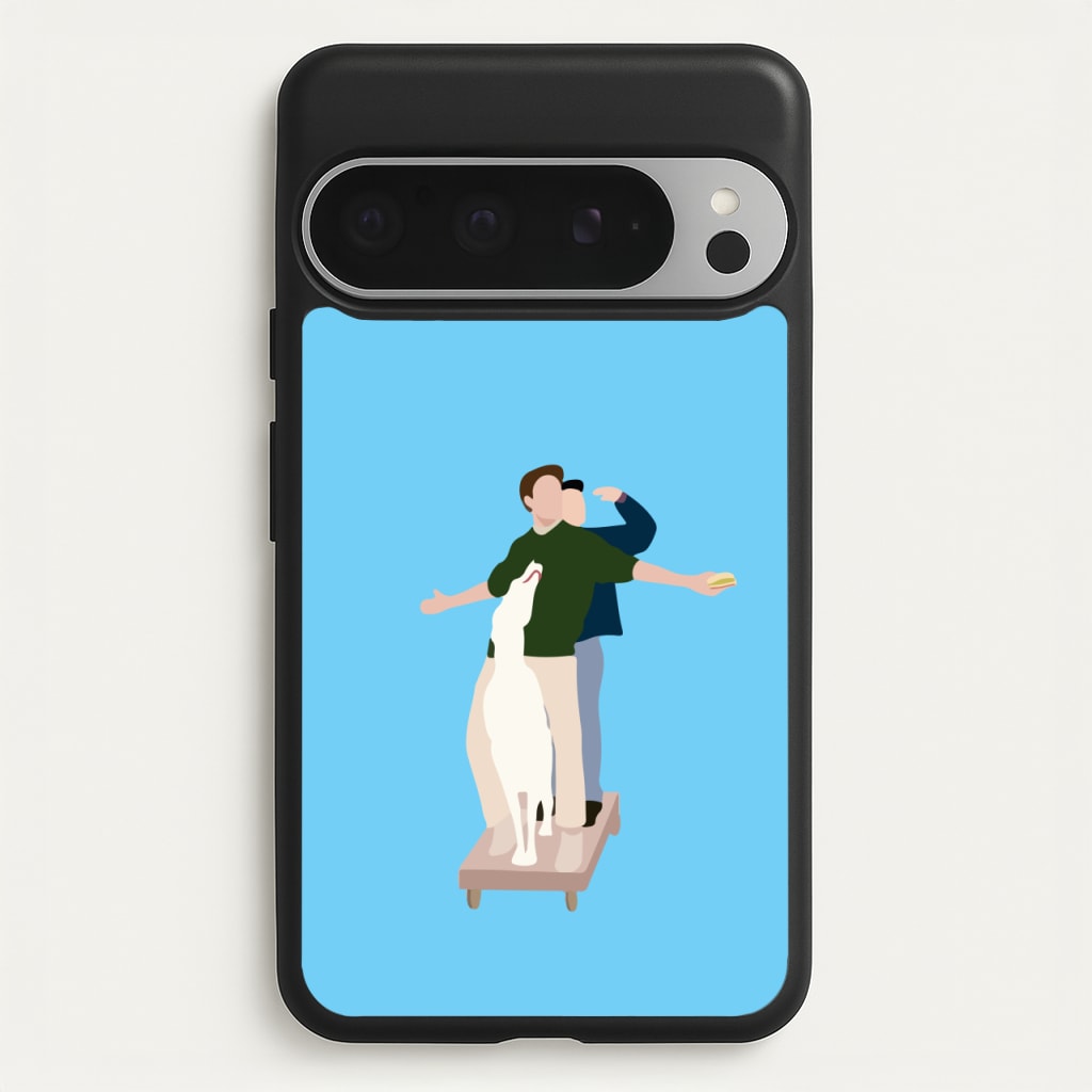 Two Men And A Dog - Friends Phone Case for Google Pixel 9 Pro XL