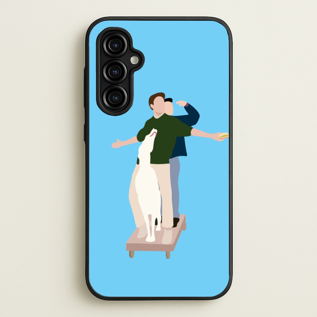 Two Men And A Dog - Friends Phone Case for Galaxy A54
