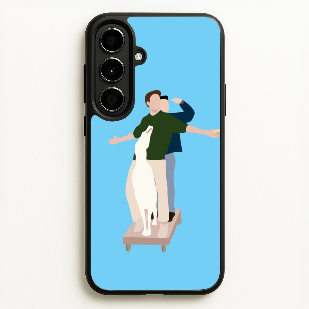 Two Men And A Dog - Friends Phone Case for Galaxy A56
