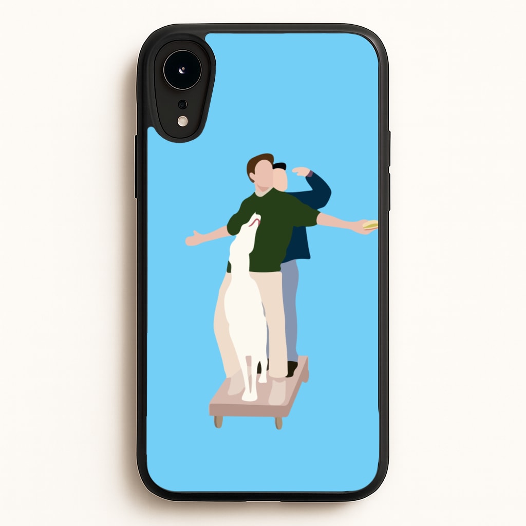 Two Men And A Dog - Friends Phone Case for iPhone XR