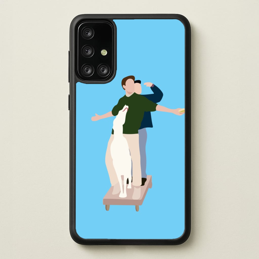 Two Men And A Dog - Friends Phone Case for Galaxy A71