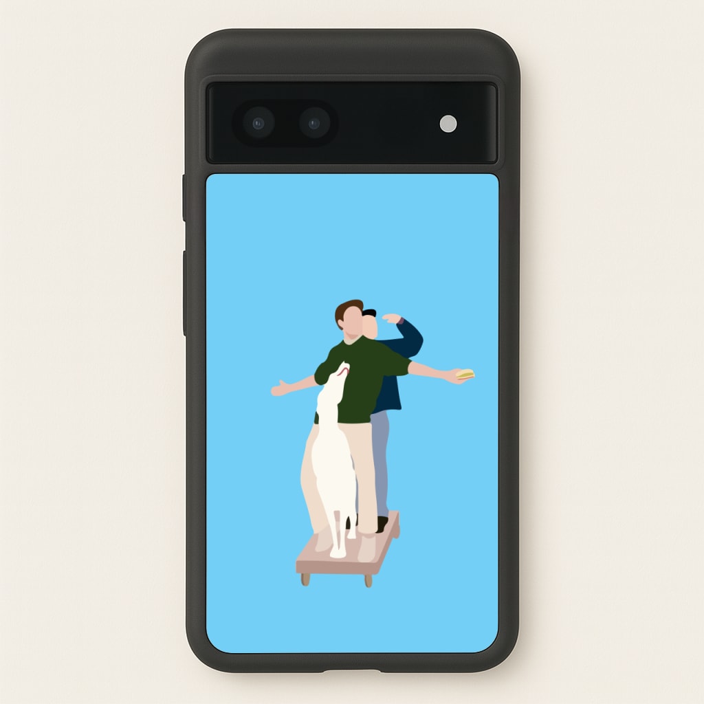 Two Men And A Dog - Friends Phone Case for Google Pixel 6a