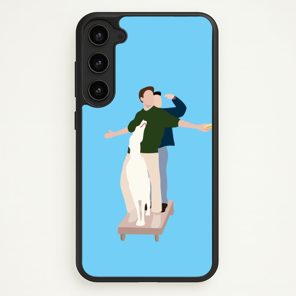 Two Men And A Dog - Friends Phone Case for Galaxy S23