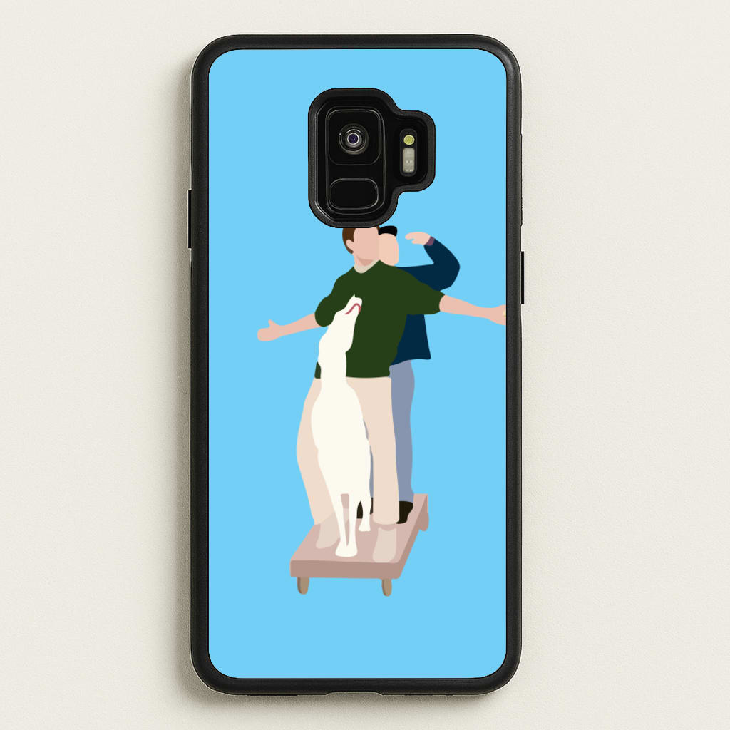 Two Men And A Dog - Friends Phone Case for Galaxy S9