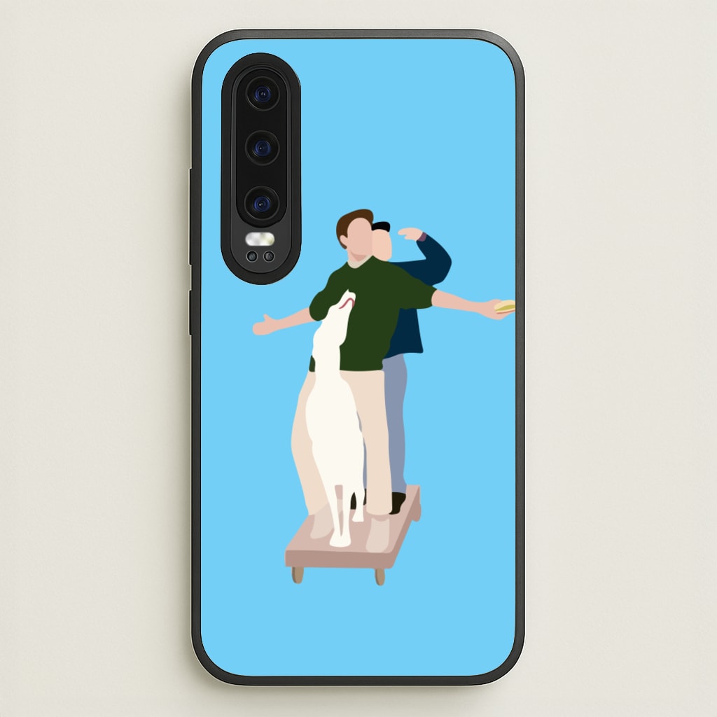 Two Men And A Dog - Friends Phone Case for Huawei P30
