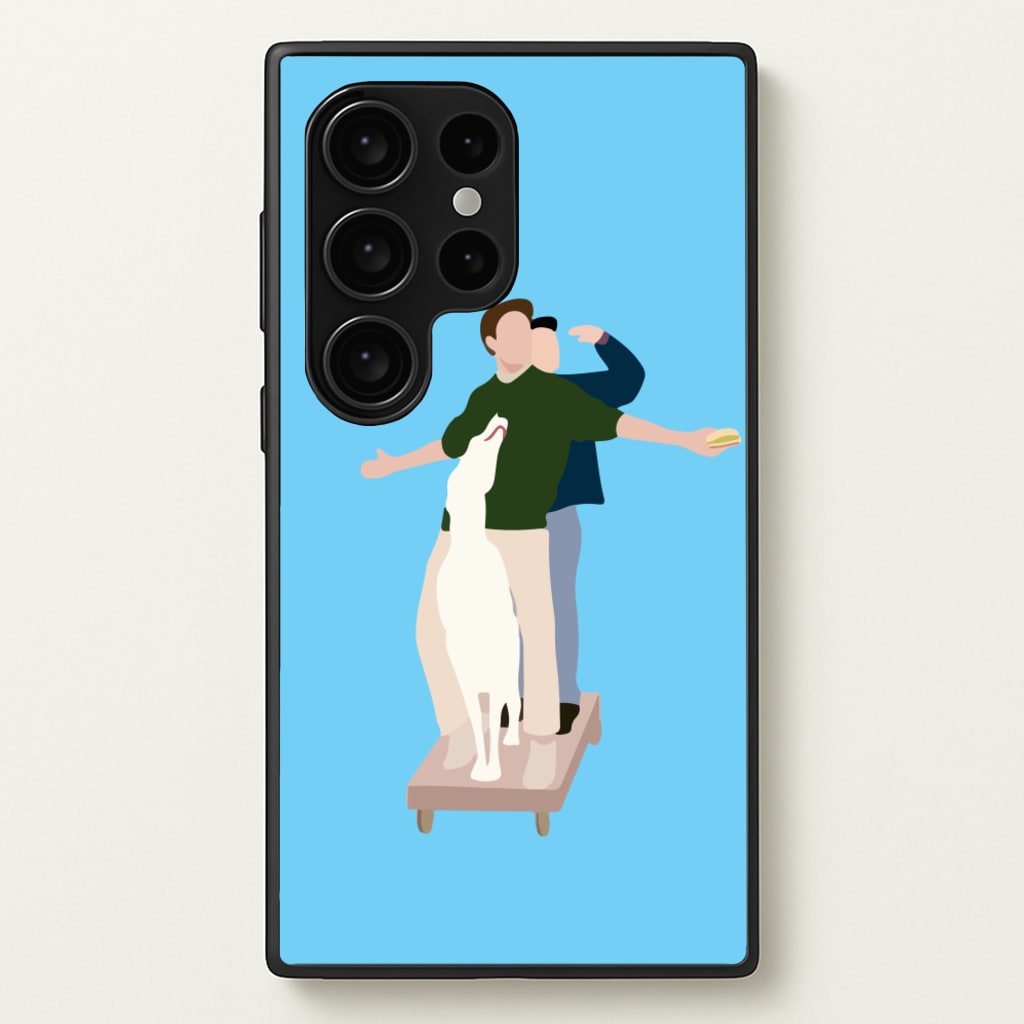 Two Men And A Dog - Friends Phone Case for Galaxy S24 Ultra