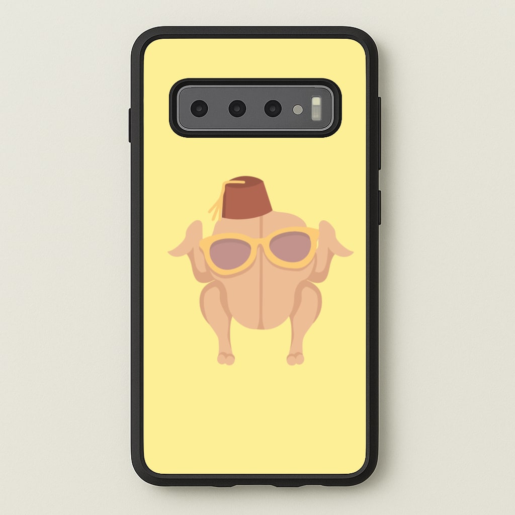 Thanksgiving Turkey - Friends Phone Case for Galaxy S10 Plus