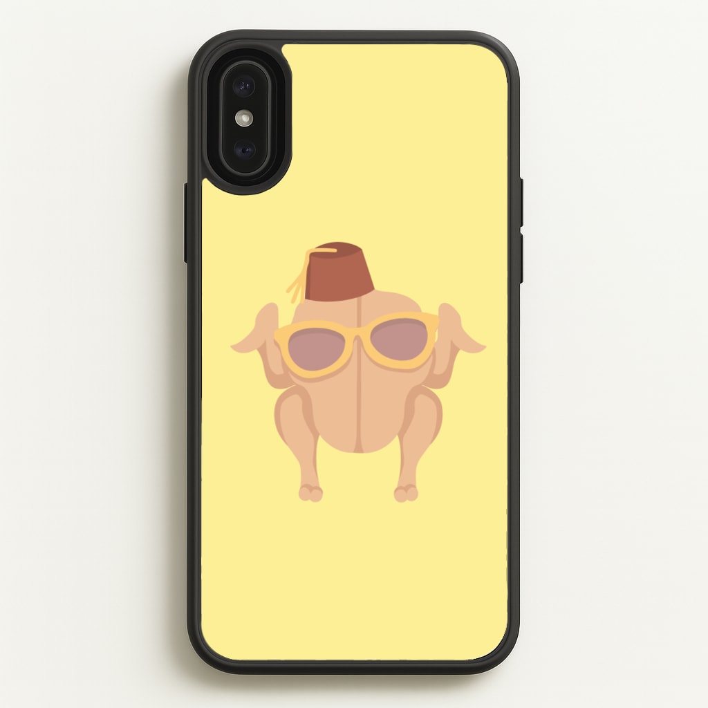 Thanksgiving Turkey - Friends Phone Case for iPhone XS Max