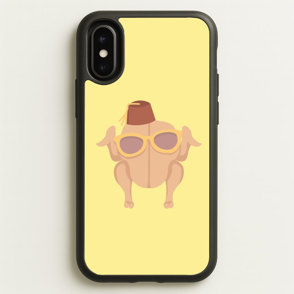 Thanksgiving Turkey - Friends Phone Case for iPhone X / XS