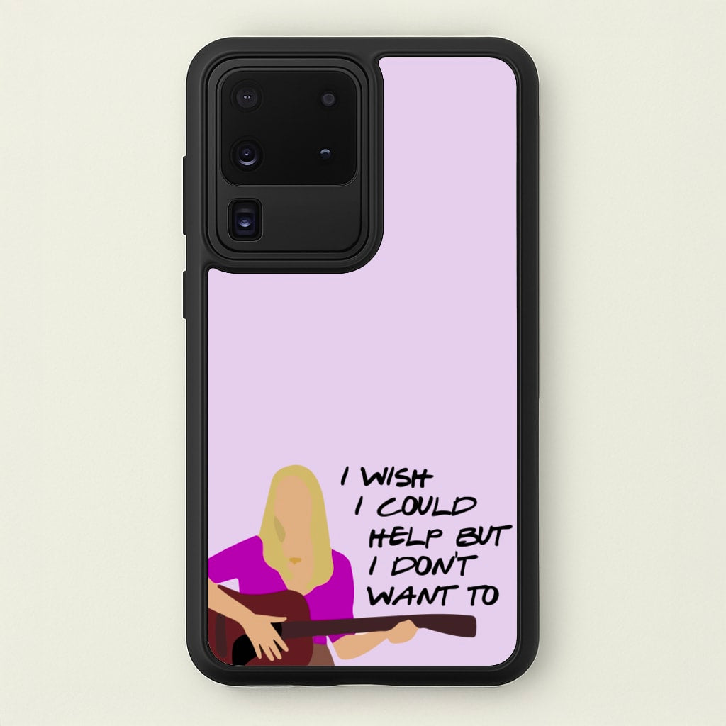 I Wish I Could Help But I Don't Want To - Friends Phone Case for Galaxy S20 Ultra