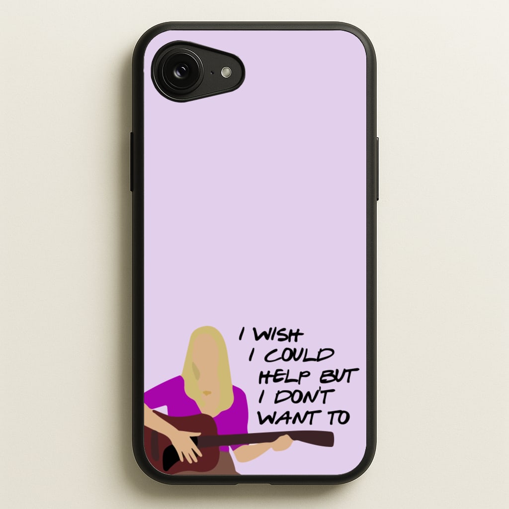 I Wish I Could Help But I Don't Want To - Friends Phone Case for iPhone 16e