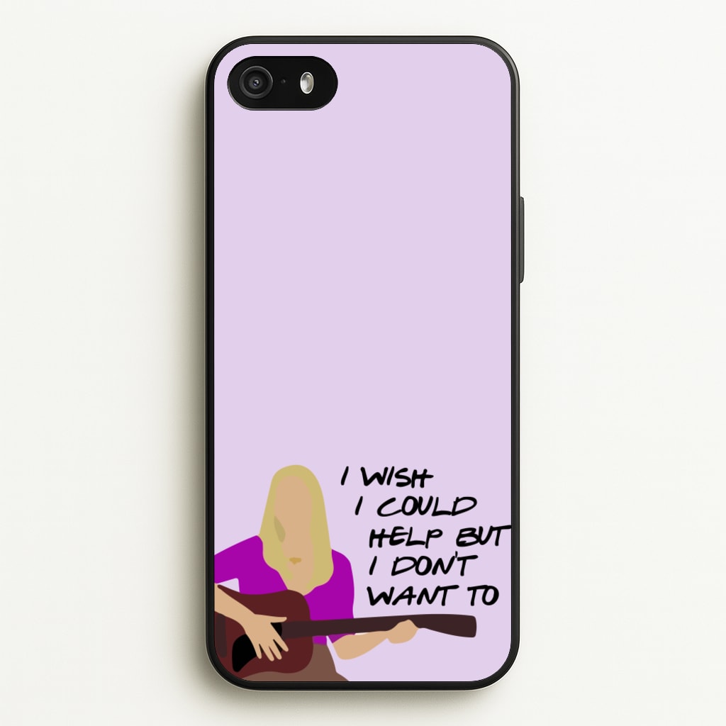 I Wish I Could Help But I Don't Want To - Friends Phone Case for iPhone 5 / 5s / SE 2016
