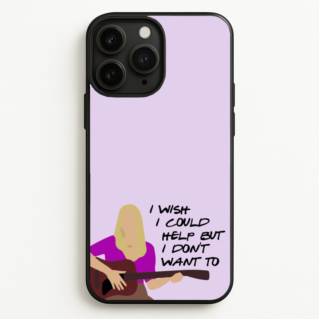 I Wish I Could Help But I Don't Want To - Friends Phone Case for iPhone 11 Pro