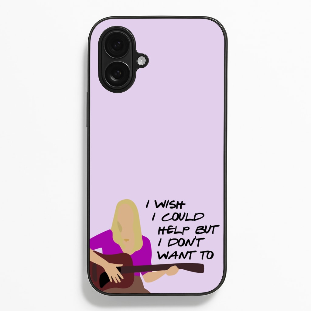 I Wish I Could Help But I Don't Want To Phone Case