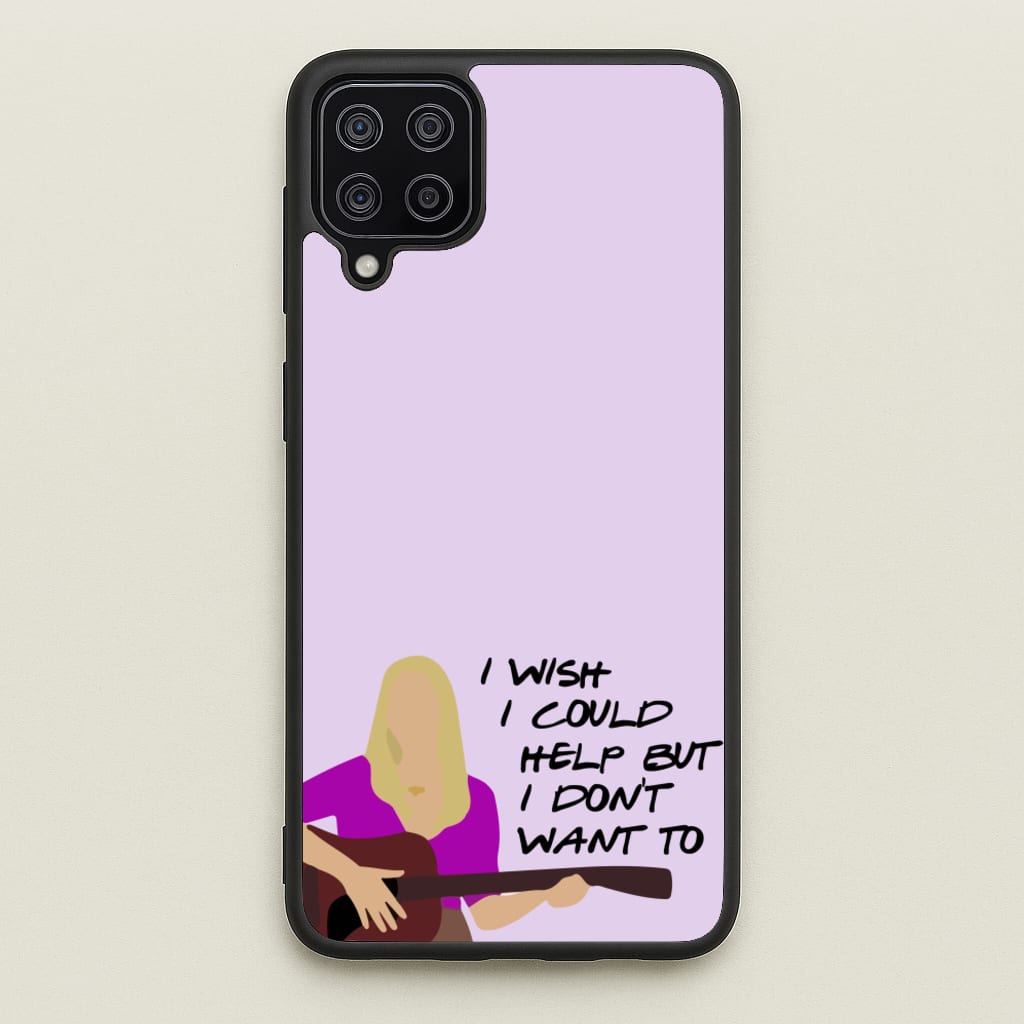 I Wish I Could Help But I Don't Want To - Friends Phone Case for Galaxy A12