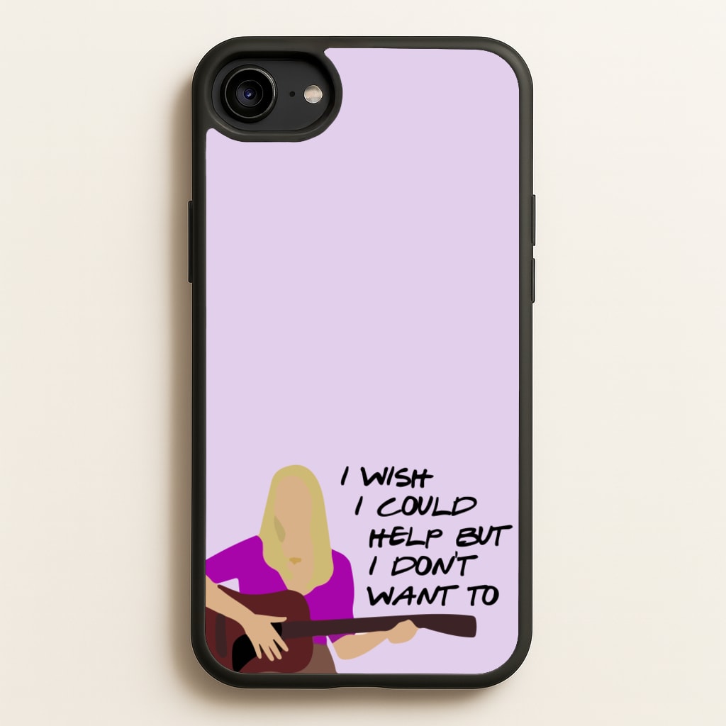 I Wish I Could Help But I Don't Want To - Friends Phone Case for iPhone 6 / 7 / 8 / SE