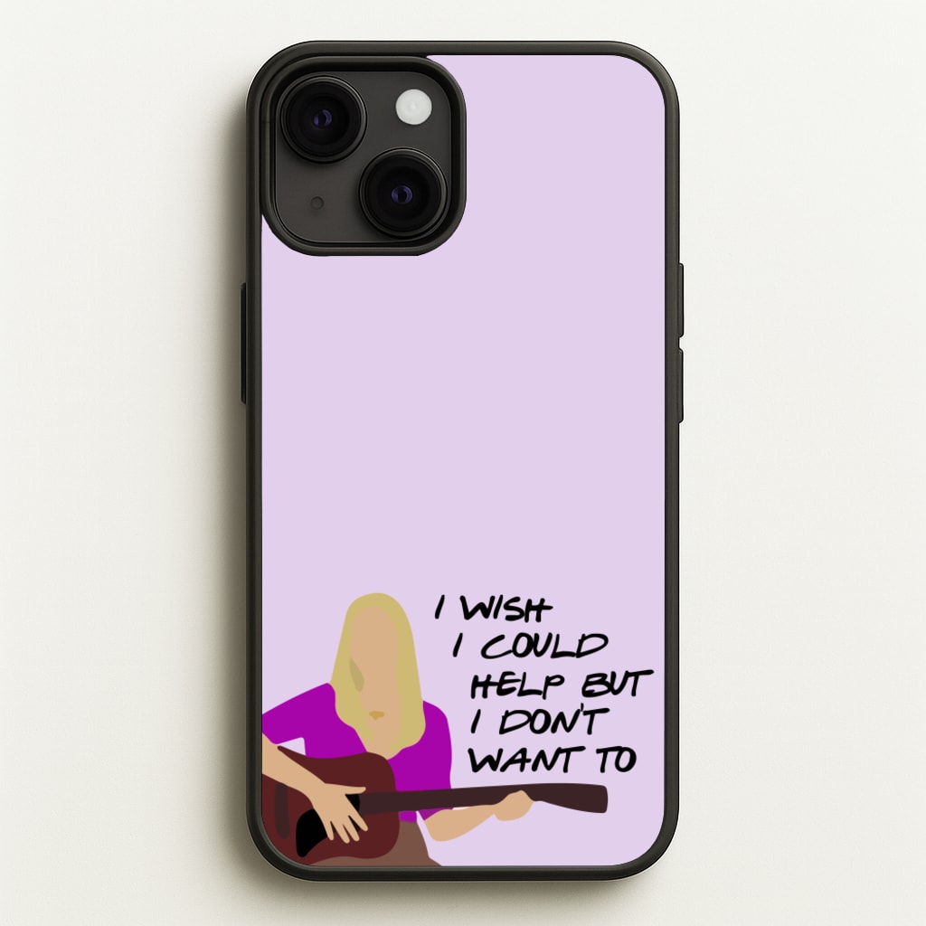 I Wish I Could Help But I Don't Want To - Friends Phone Case for iPhone 13 Mini