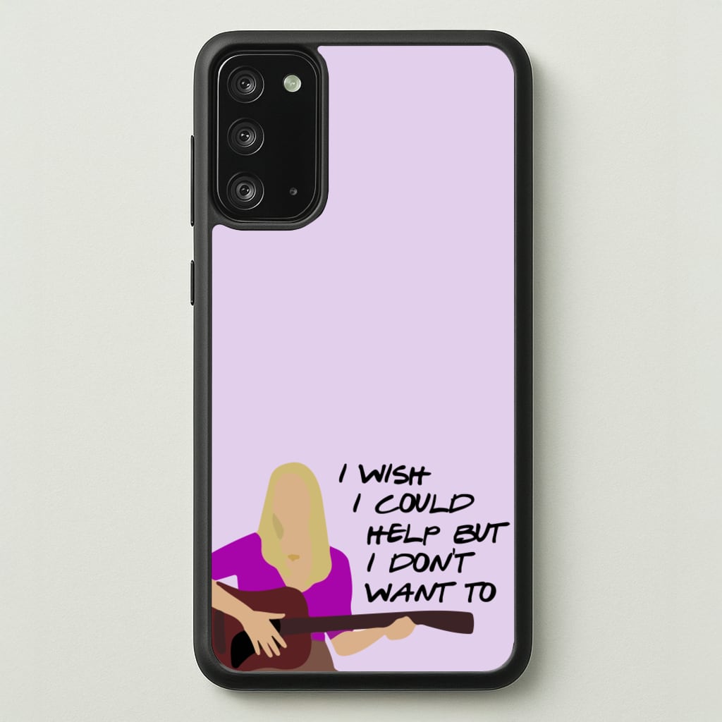 I Wish I Could Help But I Don't Want To - Friends Phone Case for Galaxy Note 20