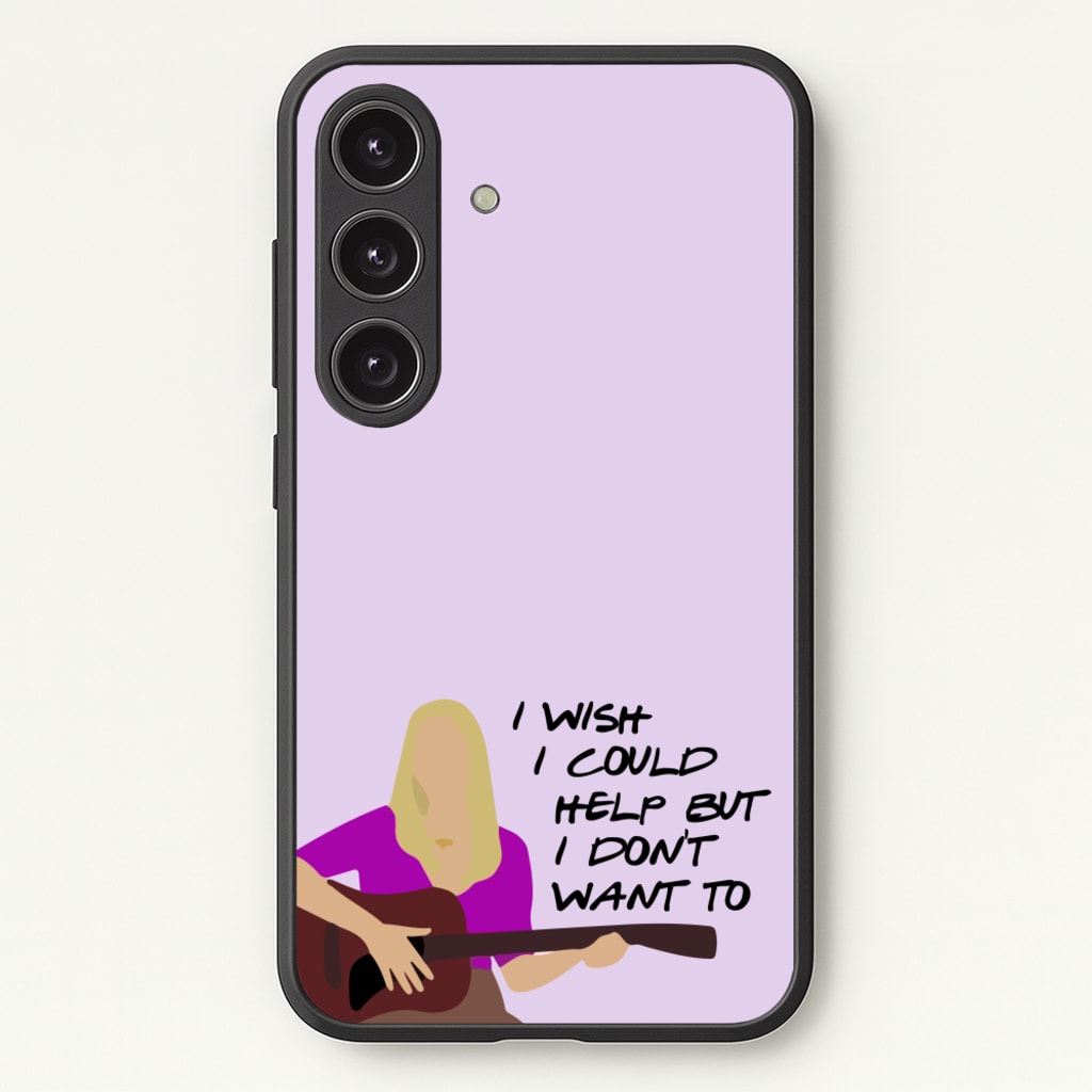 I Wish I Could Help But I Don't Want To - Friends Phone Case for Galaxy S24