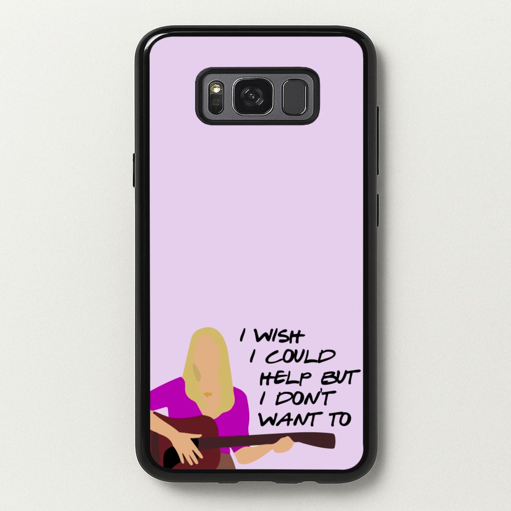I Wish I Could Help But I Don't Want To - Friends Phone Case for Galaxy S8