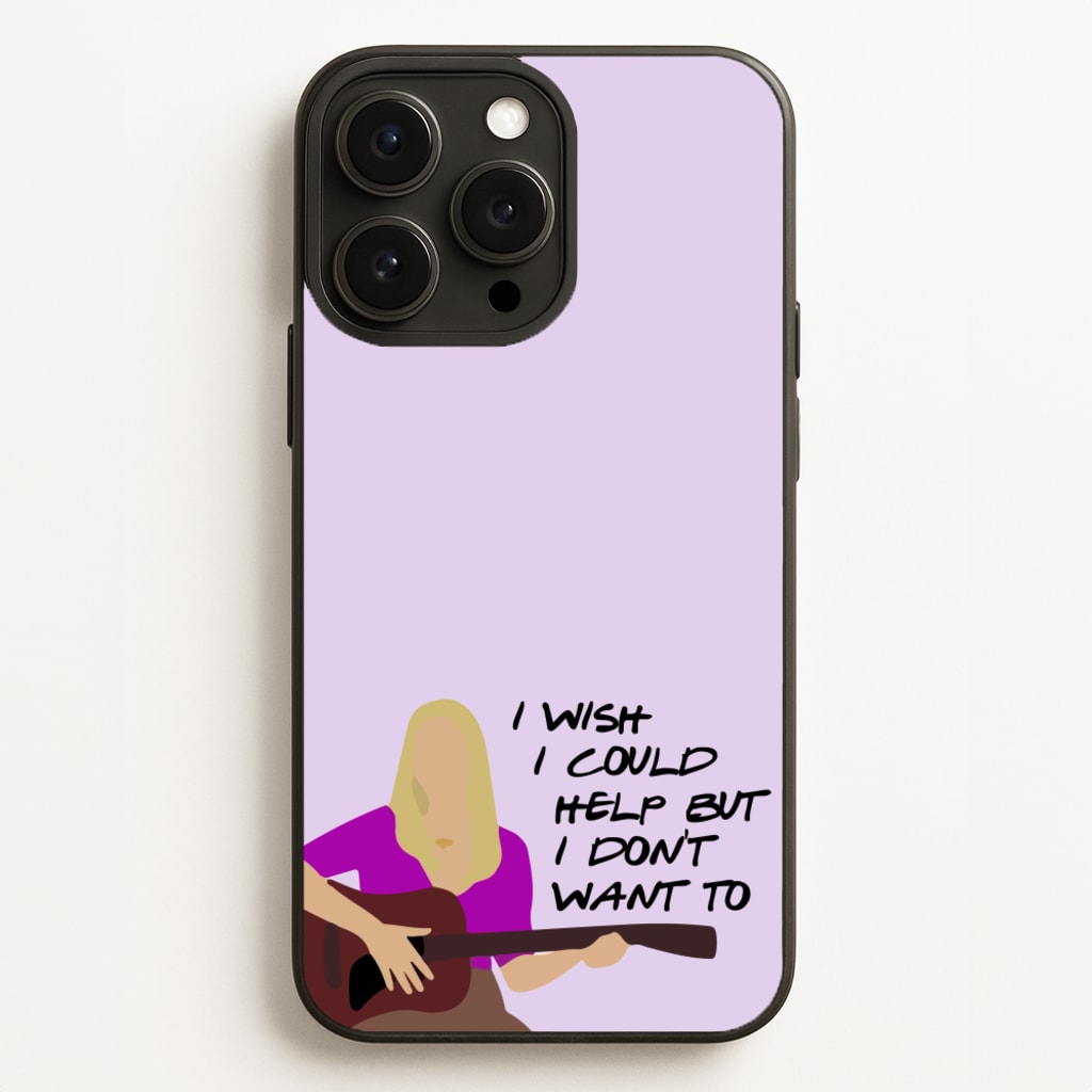 I Wish I Could Help But I Don't Want To - Friends Phone Case for iPhone 12 Pro Max