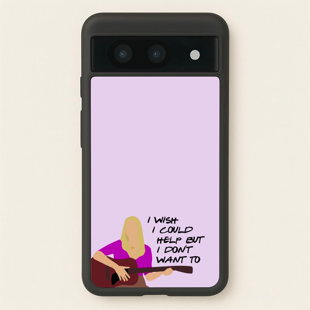 I Wish I Could Help But I Don't Want To - Friends Phone Case for Google Pixel 8a