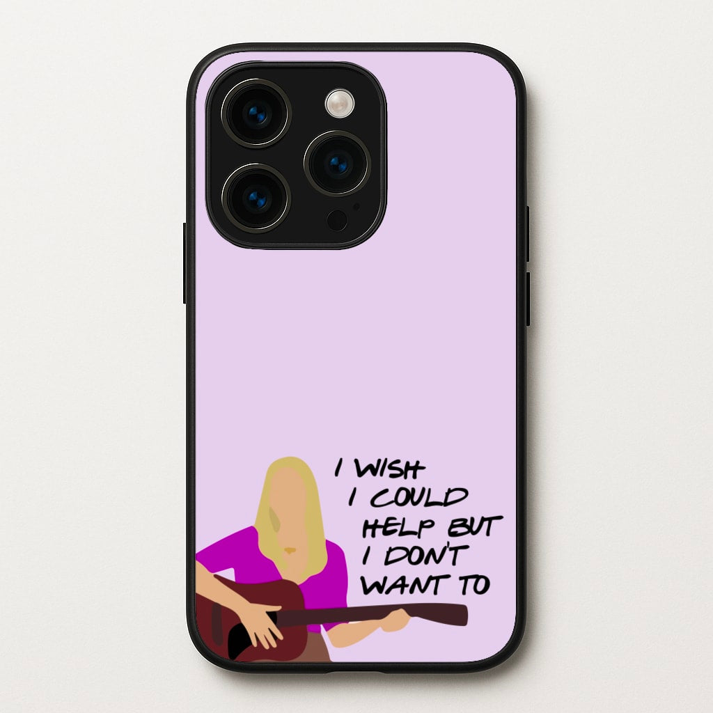 I Wish I Could Help But I Don't Want To - Friends Phone Case for iPhone 15 Pro