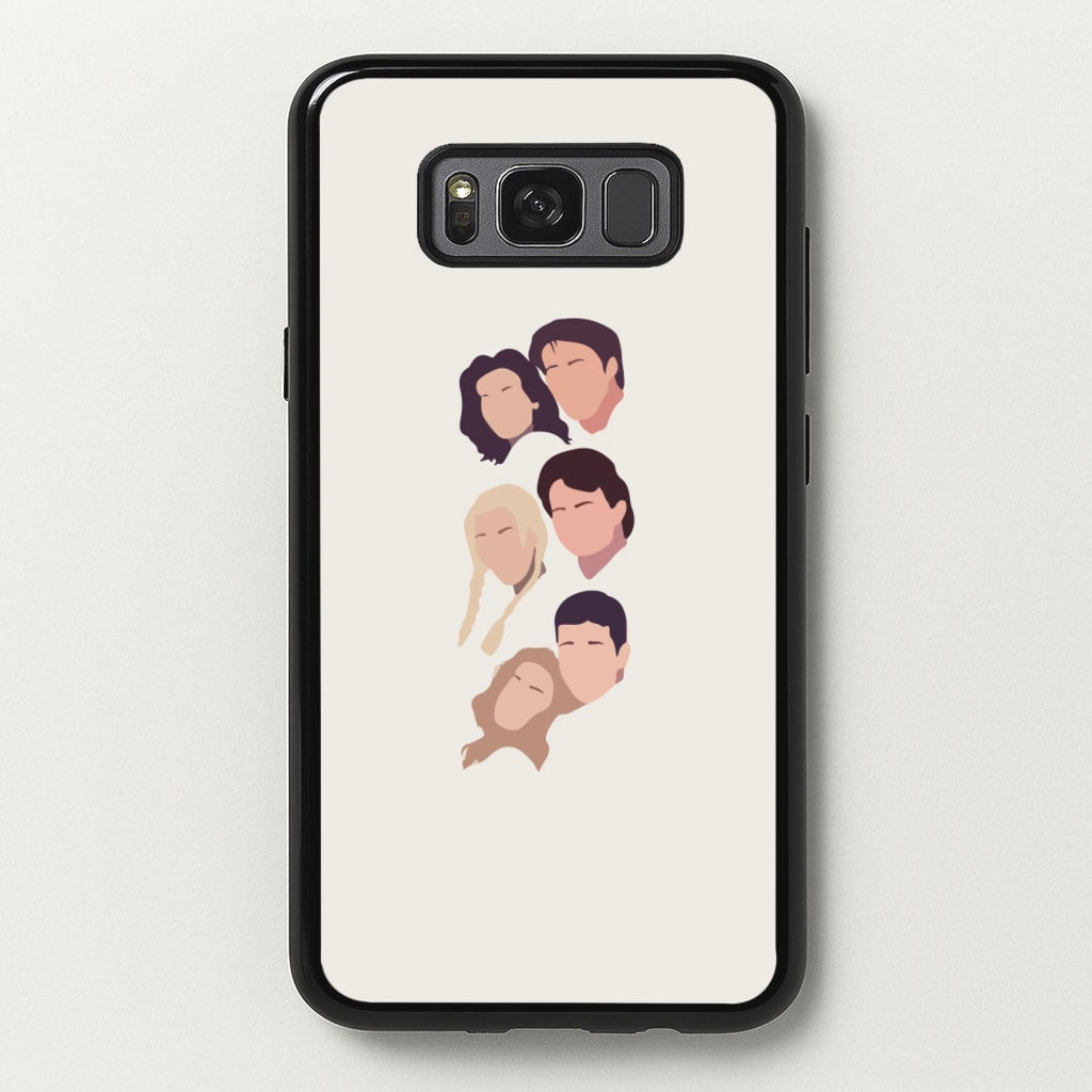 Cast Faces - Friends Phone Case for Galaxy S8