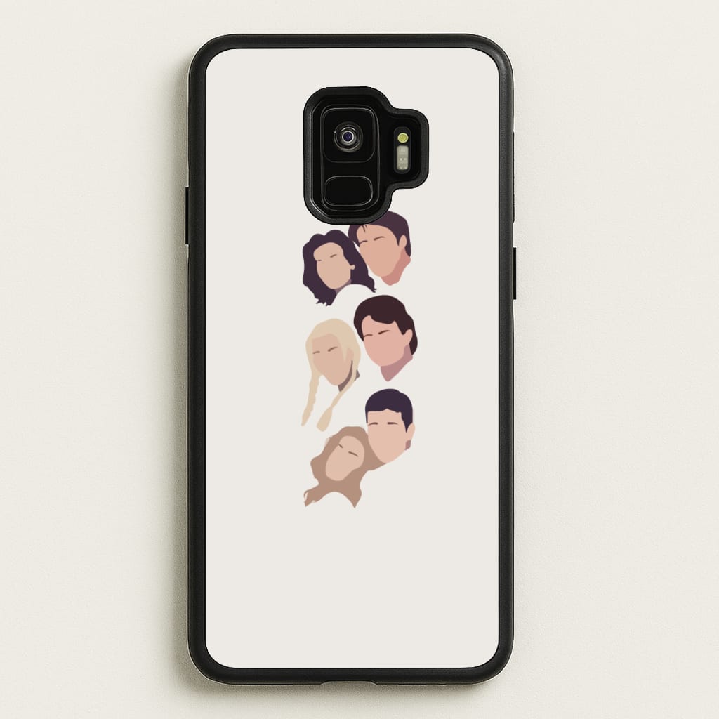 Cast Faces - Friends Phone Case for Galaxy S9