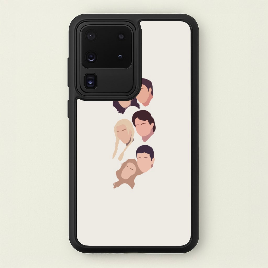 Cast Faces - Friends Phone Case for Galaxy S20 Ultra