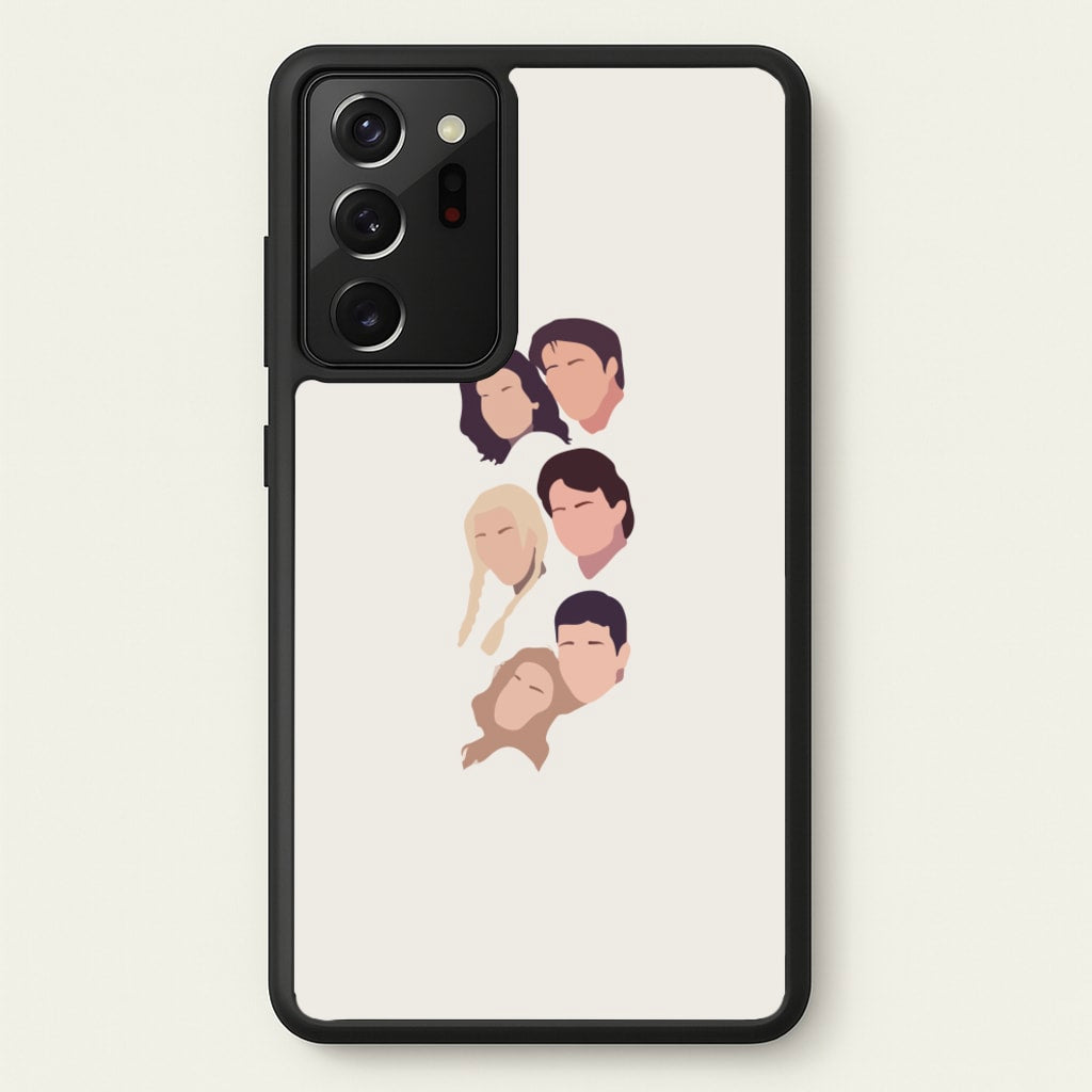 Cast Faces - Friends Phone Case for Galaxy Note 20 Ultra
