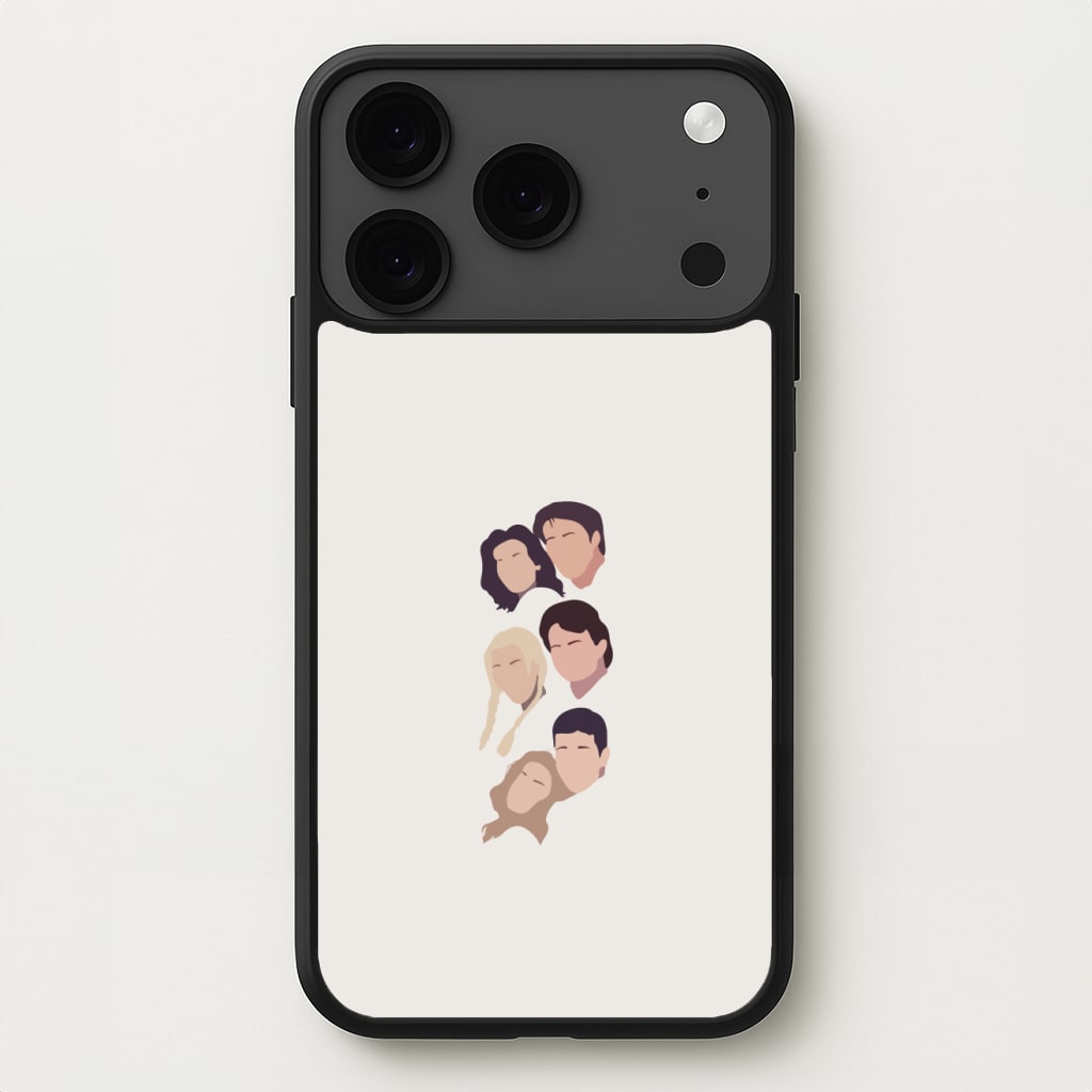 Cast Faces Phone Case for iPhone 17 Pro