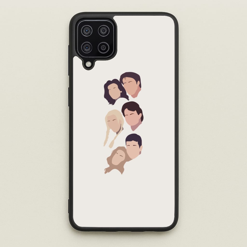 Cast Faces - Friends Phone Case for Galaxy A12