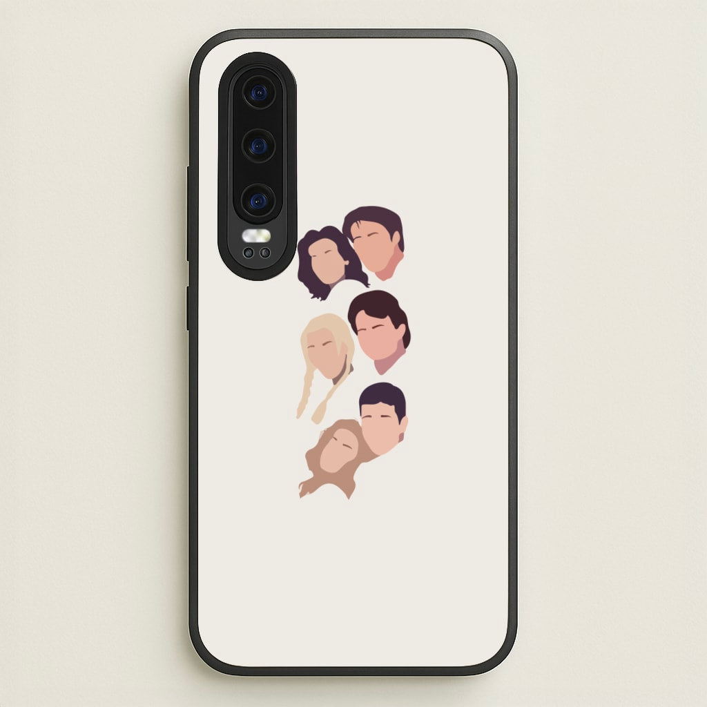 Cast Faces - Friends Phone Case for Huawei P30